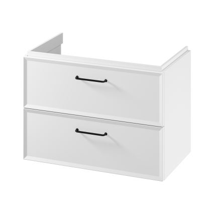 Cersanit S1021-004 - Dulap suspendat pentru chiuvetă MILLE 80x55x45 cm, alb