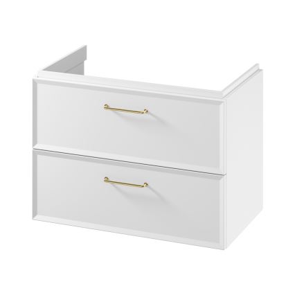 Cersanit S1021-004 - Dulap suspendat pentru chiuvetă MILLE 80x55x45 cm, alb