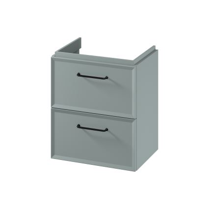 Cersanit S1021-007 - Dulap de baie suspendat sub chiuvetă MILLE SLIM 50x35 cm, mentă