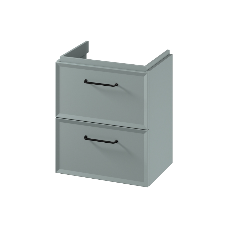 Cersanit S1021-007 - Dulap de baie suspendat sub chiuvetă MILLE SLIM 50x35 cm, mentă