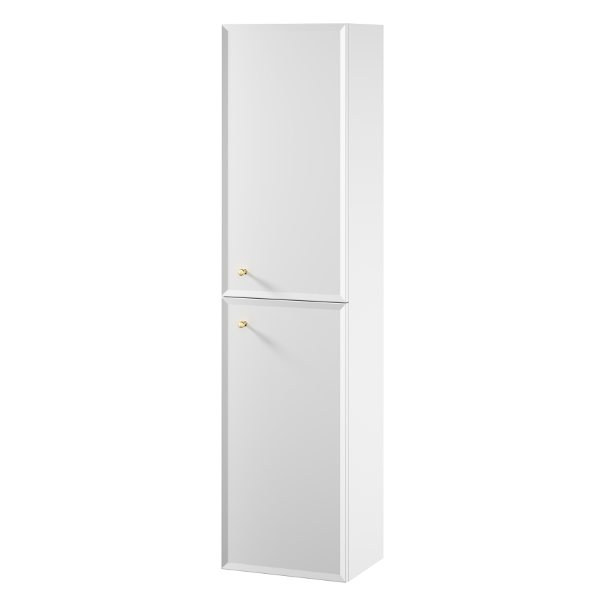 Cersanit S1021-010 - Dulap suspendat pentru baie MILLE 40 x 160 x 30 cm, alb mat