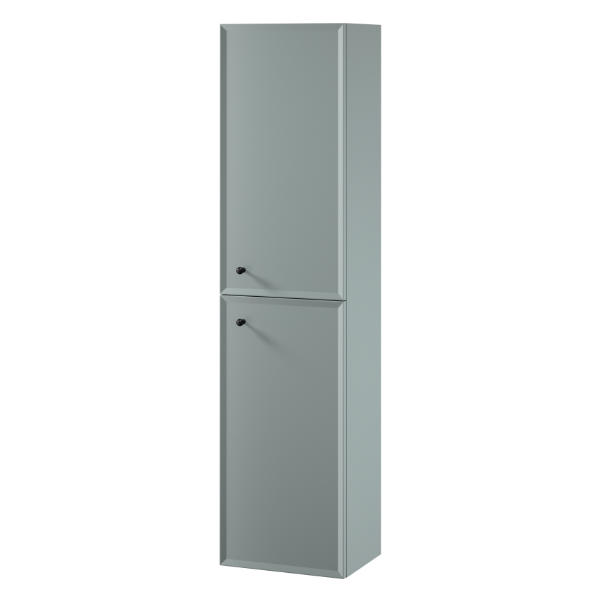 Cersanit S1021-012 - Dulap suspendat pentru baie MILLE, 40 x 160 x 30 cm, verde mentă