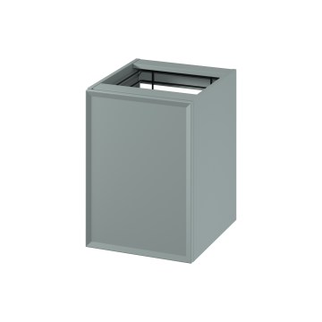 Cersanit S1022-010 - Corp suspendat pentru baie MILLE cu coș pentru rufe, 40x55x45 cm, mentă