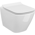 Cersanit S701-405 - Vas WC suspendat CITY SQUARE cu capac, ceramică, alb