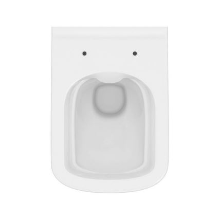 Cersanit S701-405 - Vas WC suspendat CITY SQUARE cu capac, ceramică, alb