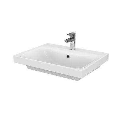 Cersanit S801-223-DSM - Dulap suspendat pentru baie cu lavoar MODUO 60x57x45 cm alb lucios
