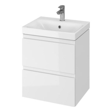 Cersanit S801-230-DSM - Dulap suspendat pentru baie cu lavoar MODUO, 50 x 62 x 40 cm, alb