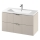 Cersanit S801-548 - Dulap suspendat pentru baie TIRSO cu lavoar, 100x60x45 cm, bej