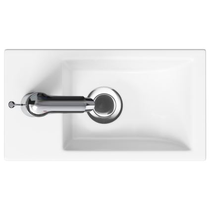 Cersanit S801-570 - Dulap suspendat pentru baie MILLE cu lavoar, 40 x 22 cm, verde mentă