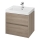 Cersanit S924-008 - Dulap suspendat sub lavoar CREA 60x54x45 cm, stejar