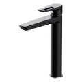 Cersanit S951-356 - Baterie pentru chiuvetă MILLE 27 cm neagră + ventil de scurgere