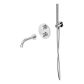 Cersanit S952-034 - Set cadă cu baterie termostatică încastrată ZEN crom lucios