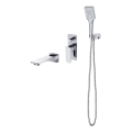 Cersanit S952-039 - Set cadă cu baterie încastrată LARGA crom lucios