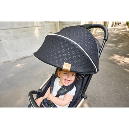 Chicco - Cărucior sport GOODY XPLUS Black Re_Lux Eco+ + trotineta ALL AROUND