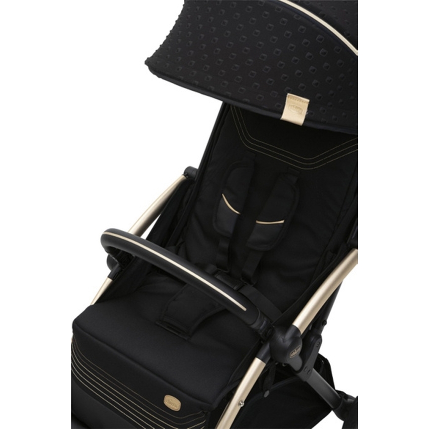 Chicco - Cărucior sport GOODY XPLUS Black Re_Lux Eco+ + trotineta ALL AROUND