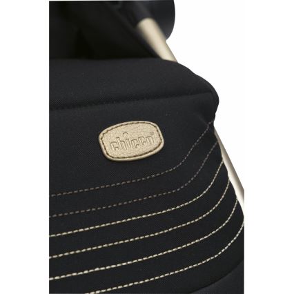 Chicco - Cărucior sport GOODY XPLUS Black Re_Lux Eco+ + trotineta ALL AROUND