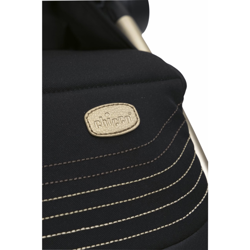 Chicco - Cărucior sport GOODY XPLUS Black Re_Lux Eco+ + trotineta ALL AROUND