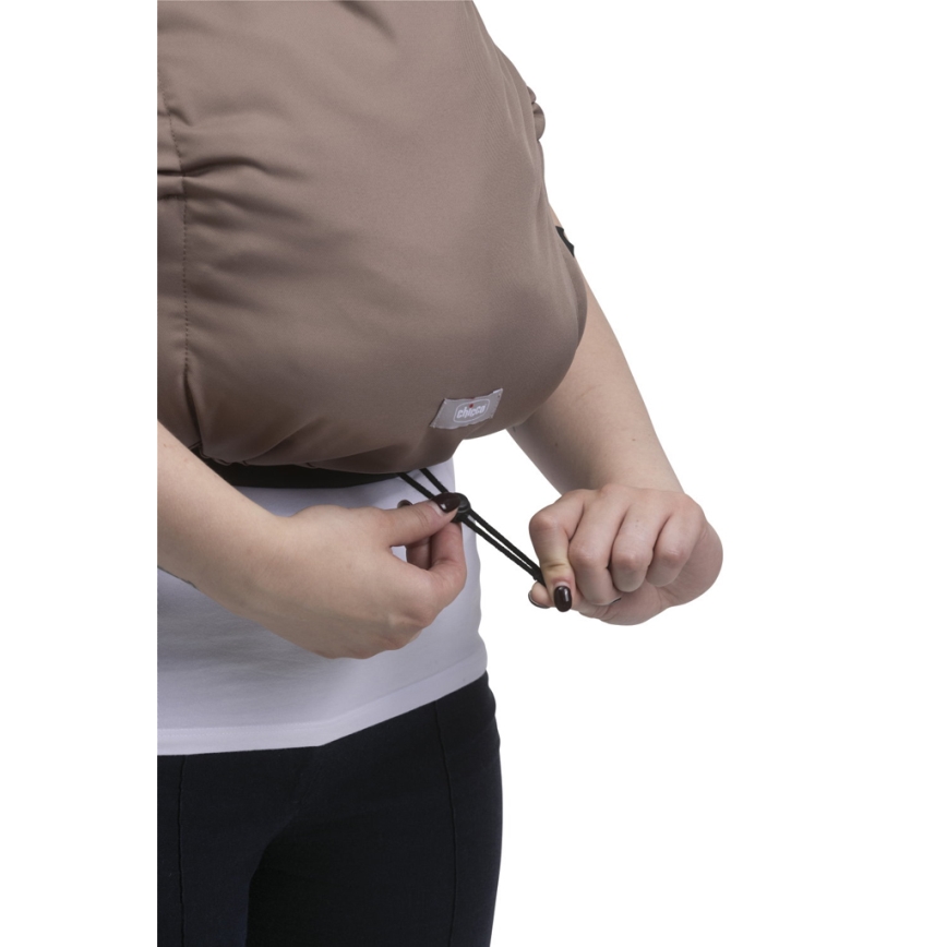 Chicco - Marsupiu pentru copii SKIN FIT maro