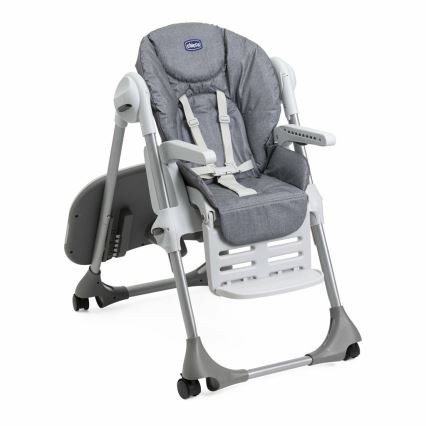 Chicco - Scaun de masă pentru copii Polly Easy gri