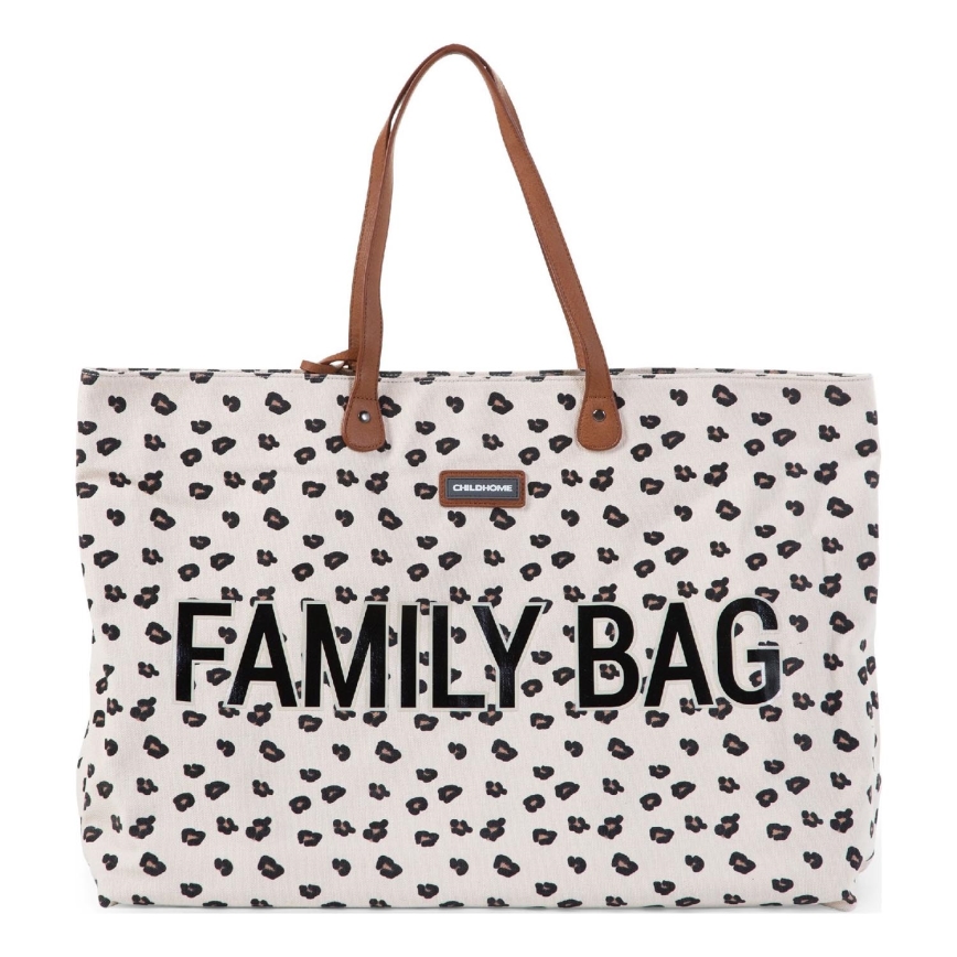 Childhome - Geantă de călătorie FAMILY BAG leopard