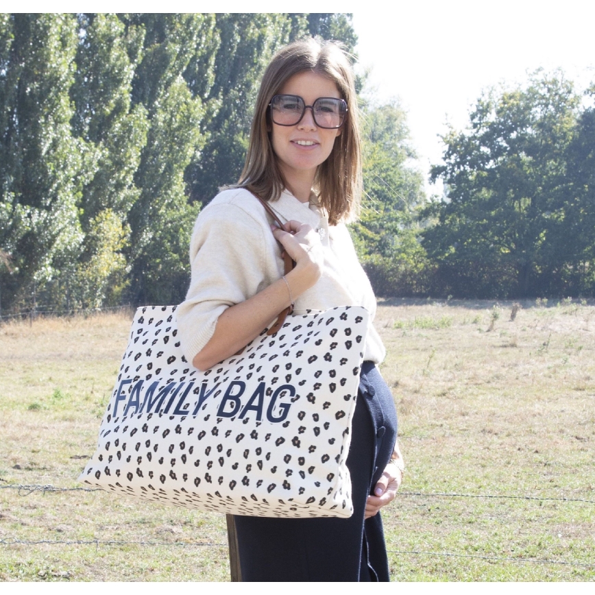 Childhome - Geantă de călătorie FAMILY BAG leopard