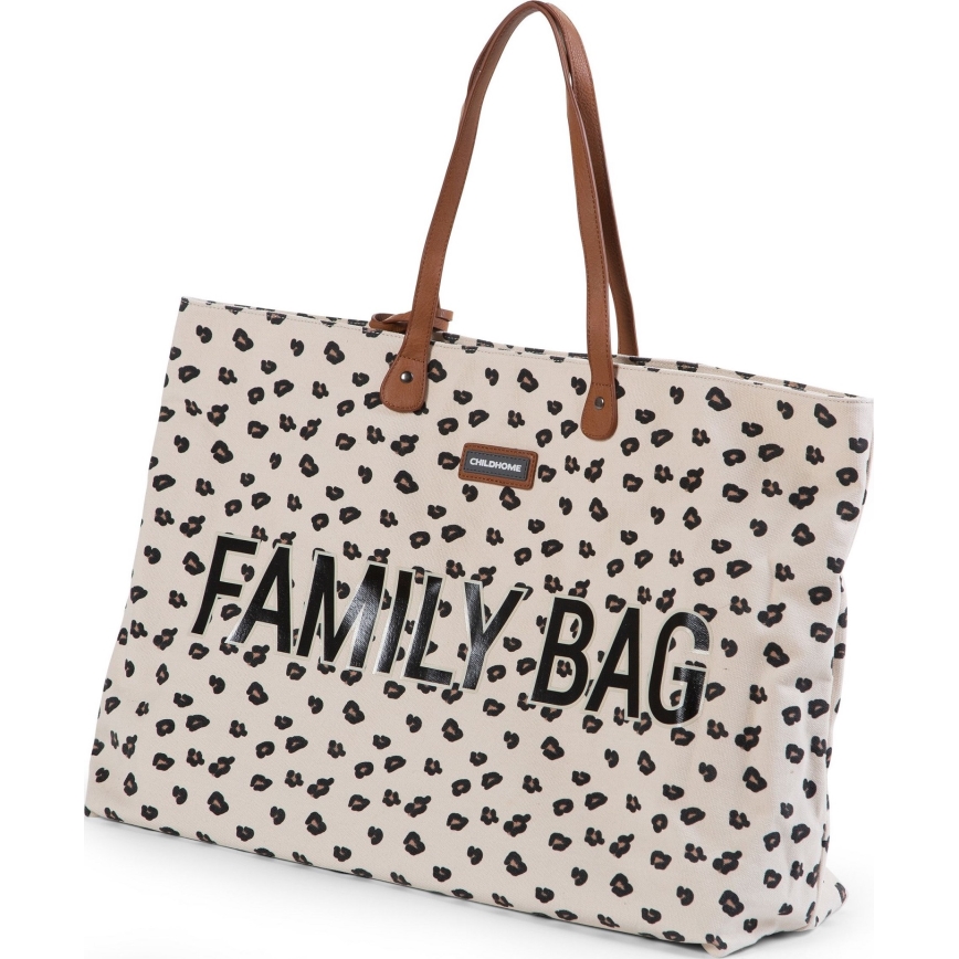Childhome - Geantă de călătorie FAMILY BAG leopard