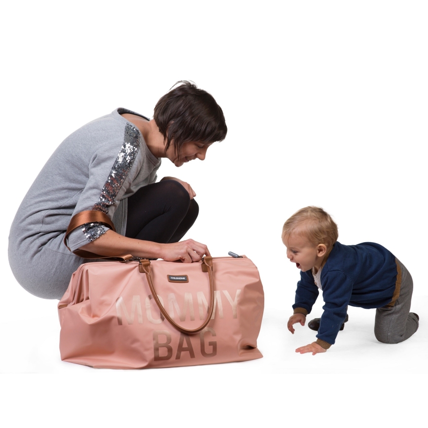 Childhome - Geantă pentru scutece MOMMY BAG roz
