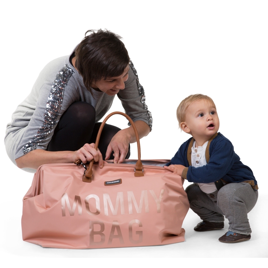 Childhome - Geantă pentru scutece MOMMY BAG roz