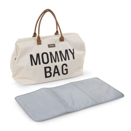 Childhome - Geantă pentru scutece MOMMY BAG cremă