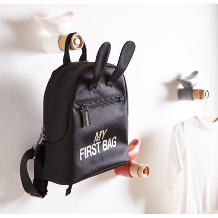 Childhome - Rucsac pentru copii MY FIRST BAG negru