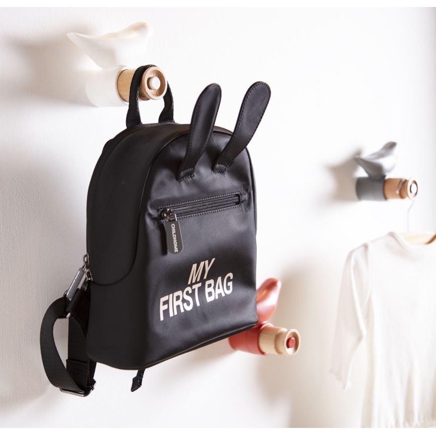 Childhome - Rucsac pentru copii MY FIRST BAG negru