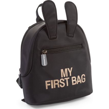 Childhome - Rucsac pentru copii MY FIRST BAG negru