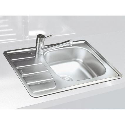 Chiuvetă de bucătărie ALVEUS 1098940 ZOOM 61,5x50 cm crom