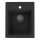Chiuvetă de bucătărie ALVEUS 1139771 ATROX 50x40 cm negru