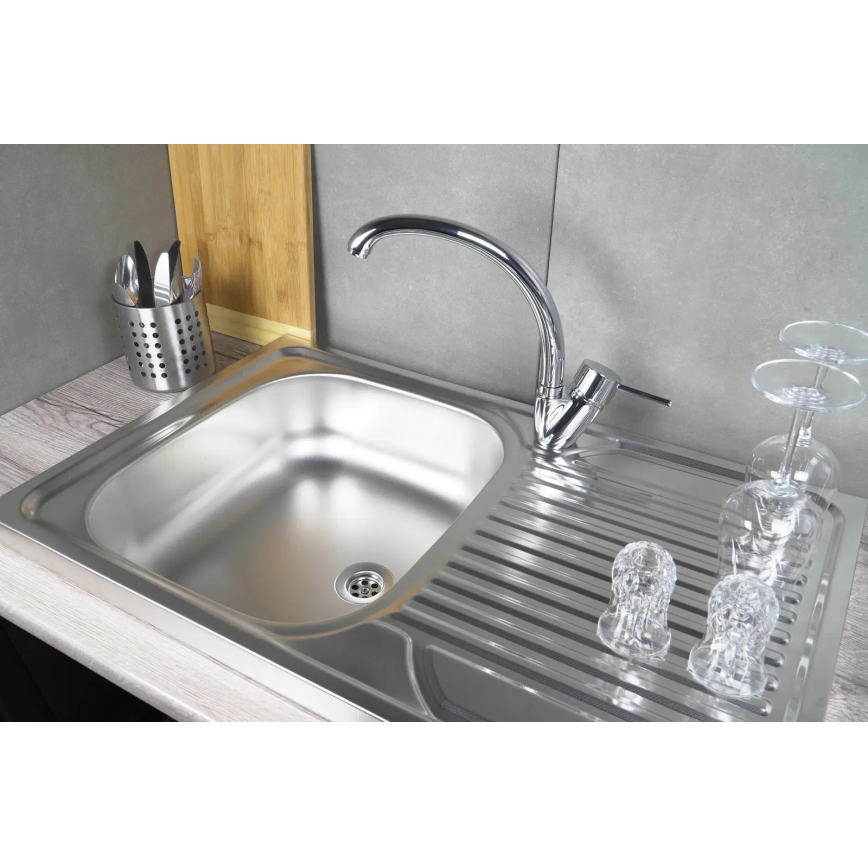 Chiuvetă de bucătărie Deante ZM5_3110 TANGO 50x80 cm decor