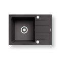 Chiuvetă de bucătărie Pyramis 70166501 NEXT 62x44 cm granit/negru mat