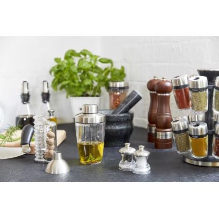 Cole&Mason - Set de râșnițe pentru sare și piper BUTTON, 2 bucăți, 6,5 cm