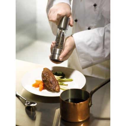 Cole&Mason - Set de râșnițe pentru sare și piper DERWENT, 2 bucăți, 19 cm, crom lucios