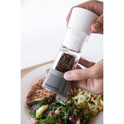 Cole&Mason - Râșniță de condimente 2în1 LINCOLN DUO 19 cm