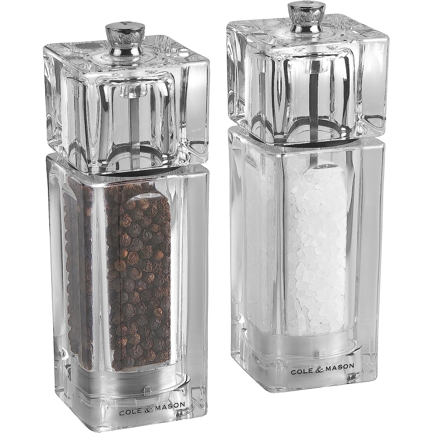 Cole&Mason - Râșniță de piper CUBE, 14,5 cm