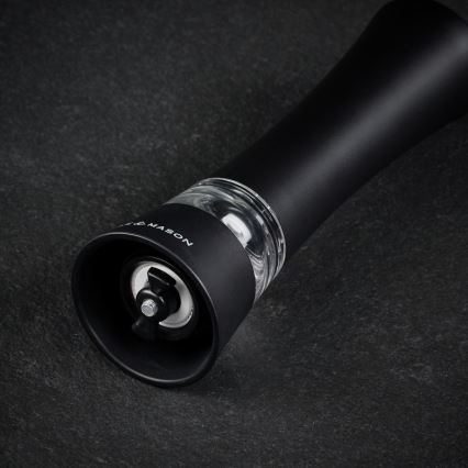 Cole&Mason - Râșniță electrică pentru sare sau piper BURFORD, 18 cm, negru, 4xAAA