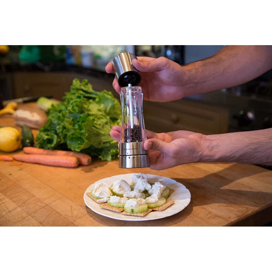 Cole&Mason - Râșniță de piper DERWENT 19 cm crom lucios