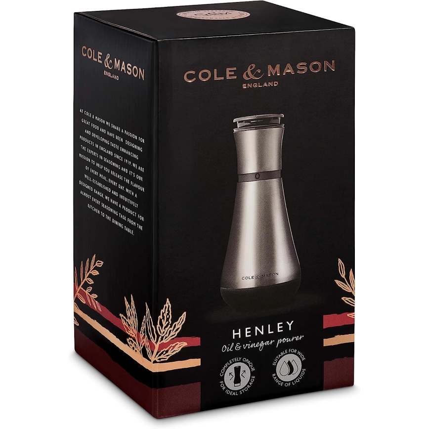 Cole&Mason - Recipient pentru ulei și oțet HENLEY 260 ml