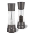 Cole&Mason - Set de râșnițe pentru sare și piper DERWENT, 2 bucăți, 19 cm, antracit