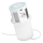 Coloană de prize pentru blat de masă cu încărcare wireless 4x230V + 2xUSB-A + 2xUSB-C albă