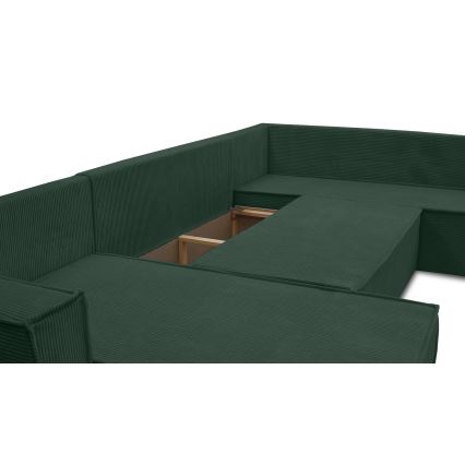 Colțar extensibil universal în formă de U LONDON, verde