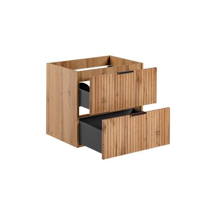 COMAD ADEL OAK 82-60-B-2S - Dulap pentru chiuvetă ADEL 57x60,2 cm, stejar