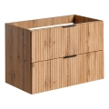COMAD ADEL OAK 82-80-B-2S - Dulap pentru lavoar ADEL, 57 x 80,2 cm, stejar