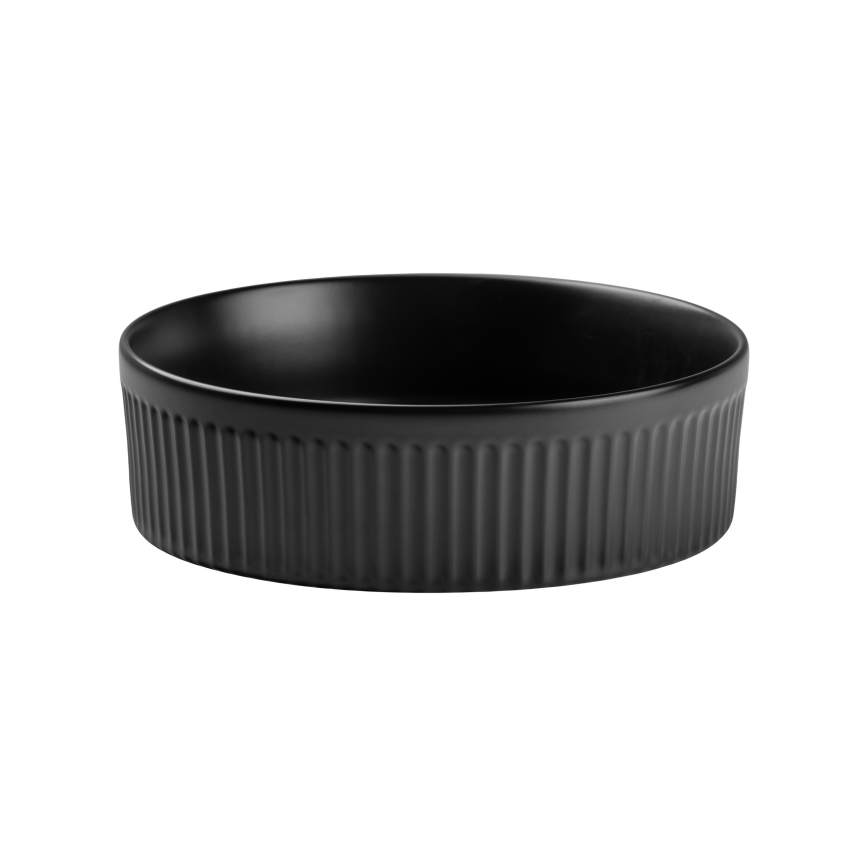 COMAD BEYOND 2 BLACK (E-6565) - Lavoar pentru blat BEYOND, diametru 36 cm, ceramică/negru mat