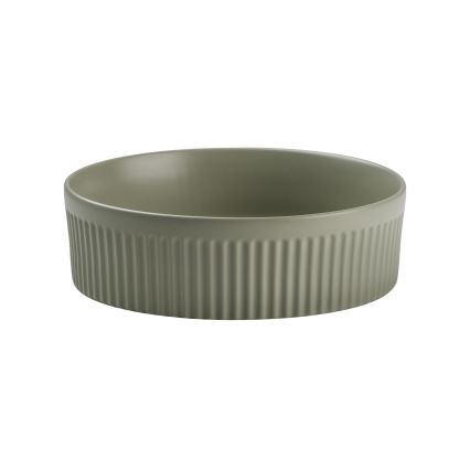 COMAD BEYOND 2 OLIVER GREEN (E-6565) - Lavoar pentru blat BEYOND, diametru 36 cm, ceramică/verde mat